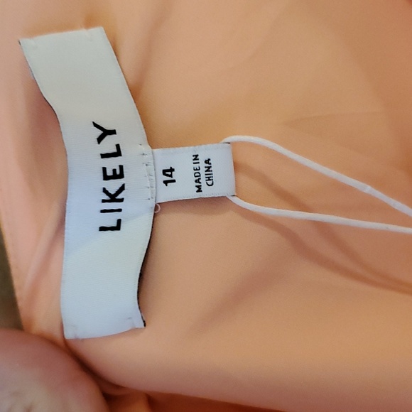 LIKELY Gonnella Dress In Birds Of Paradise Orange Size 14 NWT'S - Picture 9 of 14